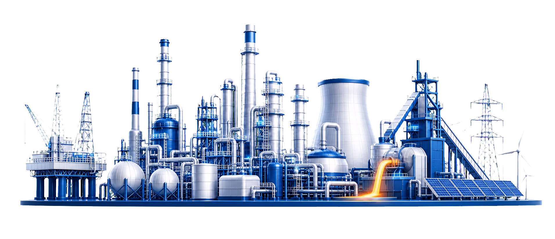 Industries served by Petro Pendar Pars
